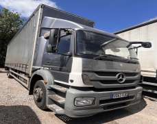 2012 Mercedes Axor 1824 4x2 Curtainside Truck